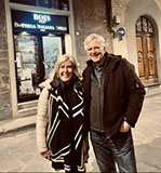 Rick Steves and me in Italy